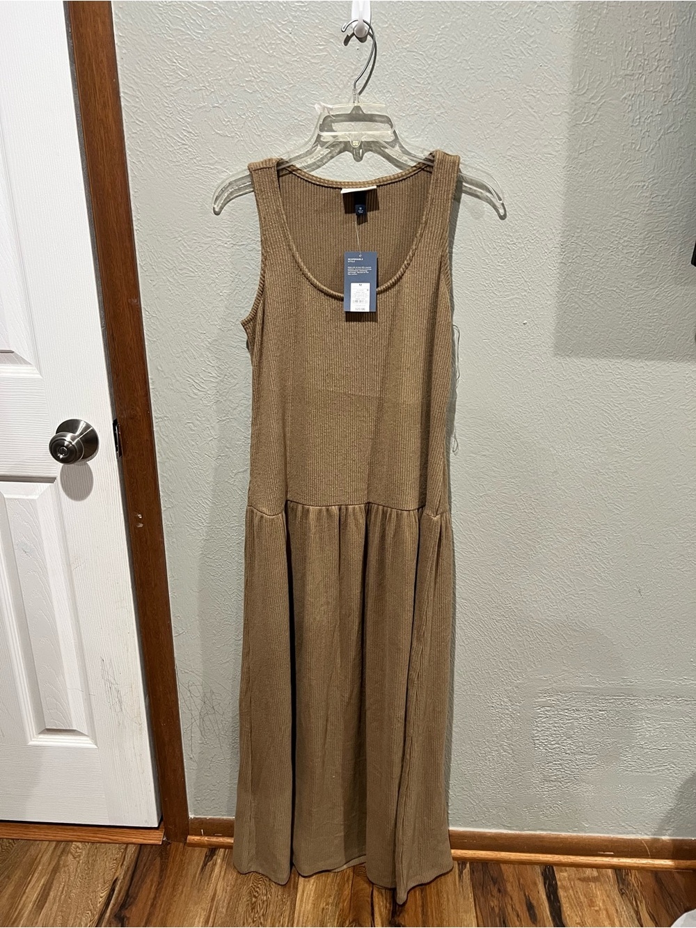Universal Thread Sleeveless Maxi Dress in Tan